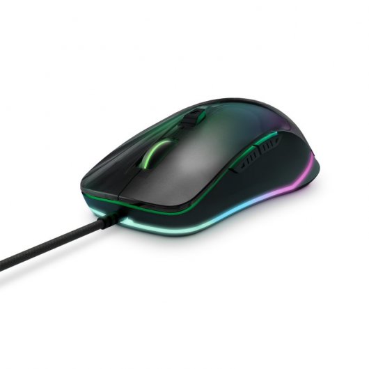 Mouse da gioco Energy Sistem ESG M3 Neon RGB 7200 DPI Nero