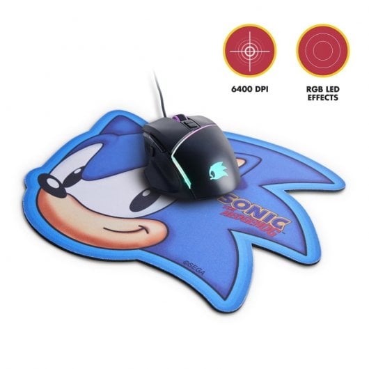 Energy Sistem Pack ESG M2 Sonic Rato Gaming 6400 DPI + Tapete