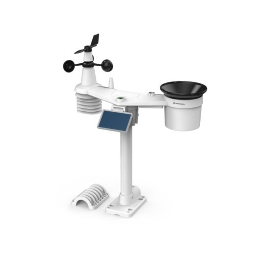 Bresser 4Cast Pro SF Estação Meteorológica 7 em 1 WiFi Branco