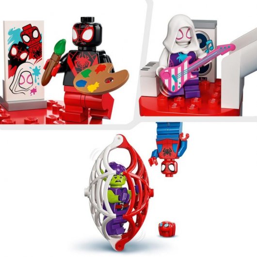 Lego Marvel: Cuartel General Arácnido de Spider-Man