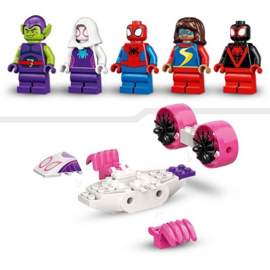 Lego Marvel: Cuartel General Arácnido de Spider-Man
