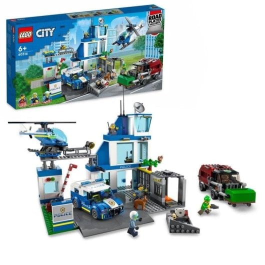 LEGO City Polizeistation 60316 668 Teile