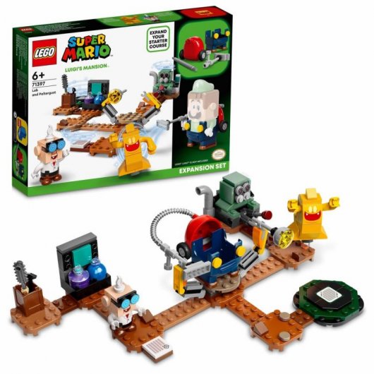 Lego Super Mario: Set de Expansión Laboratorio y Succionantes de Luigi’s Mansion
