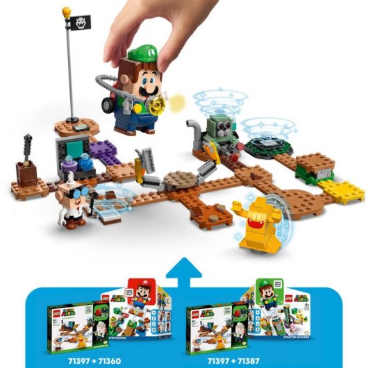 Lego Super Mario: Set de Expansión Laboratorio y Succionantes de Luigi’s Mansion