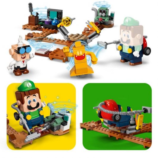 Lego Super Mario: Set de Expansión Laboratorio y Succionantes de Luigi’s Mansion