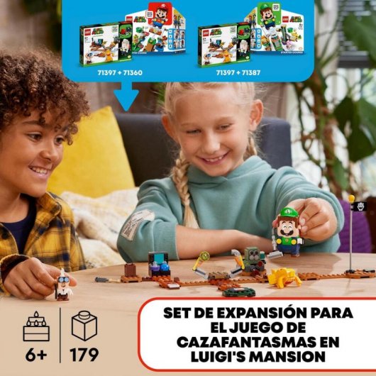 Lego Super Mario: Set de Expansión Laboratorio y Succionantes de Luigi’s Mansion