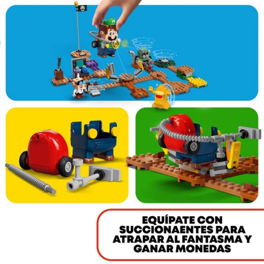 Lego Super Mario: Set de Expansión Laboratorio y Succionantes de Luigi’s Mansion