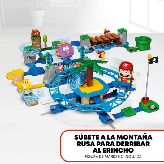 Lego Super Mario: Set de Expansión Desafío en las Olas Contra El Gran Erincho