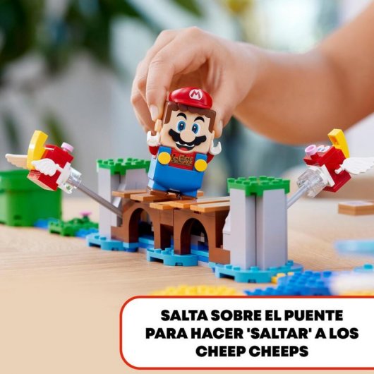 Lego Super Mario: Set de Expansión Desafío en las Olas Contra El Gran Erincho