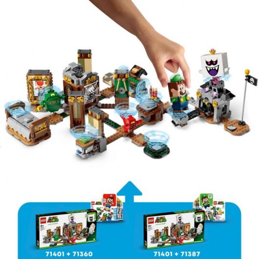 Lego Super Mario: Set de Expansión Juego Embrujado de Luigi’s Mansion