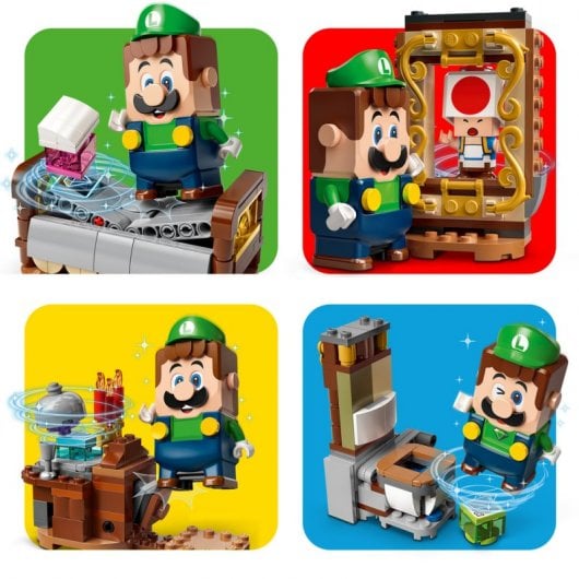 Lego Super Mario: Set de Expansión Juego Embrujado de Luigi’s Mansion