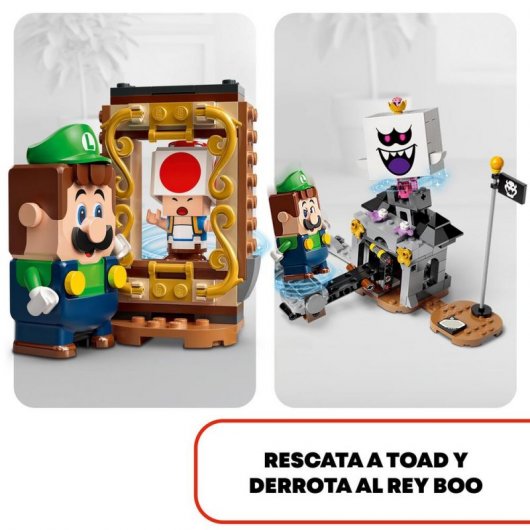 Lego Super Mario: Set de Expansión Juego Embrujado de Luigi’s Mansion