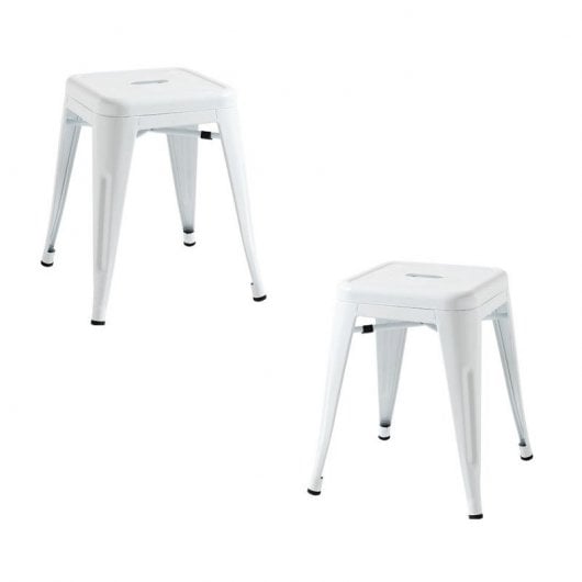 Packs Taburetes Pequeños - Pack 2 Taburetes Torix Pequeños - Blanco