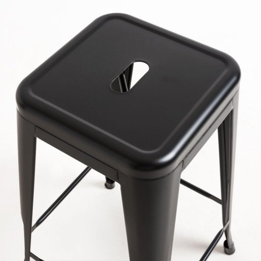 Packs Taburetes Bajos - Pack 6 Taburetes Torix Bajos - Negro Mate