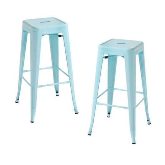 Packs Taburetes Altos - Pack 2 Taburetes Torix Altos - Azul Cielo