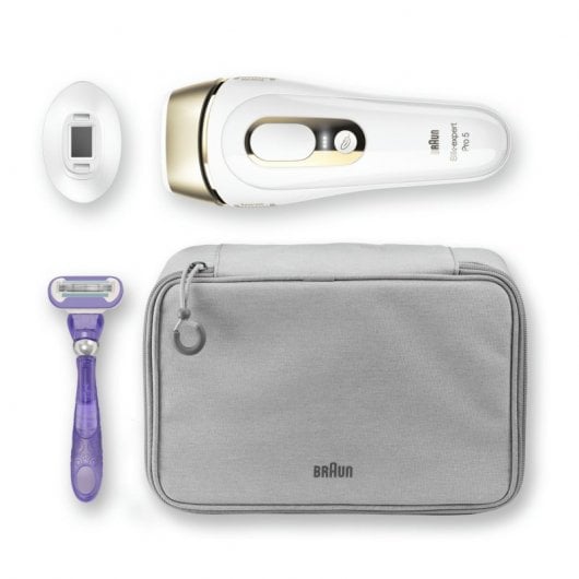 Braun Silk-expert Pro 5 PL5117 IPL Depiladora de Luz Pulsada + 3 Accesorios