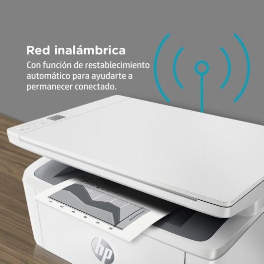 Multifonction HP LaserJet M140w Laser Mono WiFi Compact Blanc