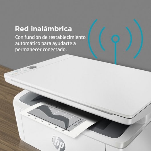 HP LaserJet M140w Impresora Multifunción Láser Monocromo WiFi Blanca