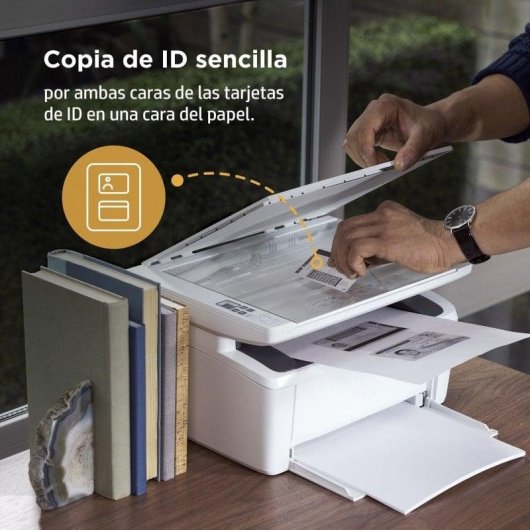 Multifonction HP LaserJet M140w Laser Mono WiFi Compact Blanc