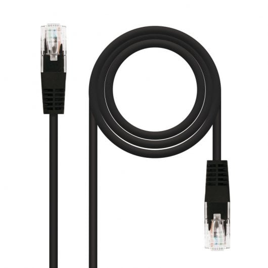 Nanocable Cable de Red RJ45 UTP Cat.6 25cm Negro