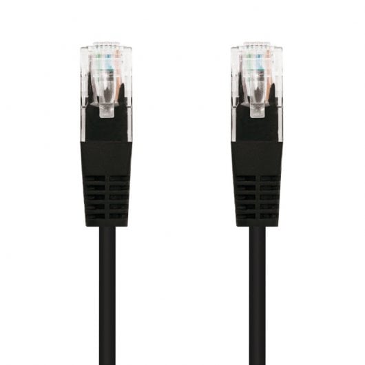 Nanocable Cable de Red RJ45 UTP Cat.6 25cm Negro