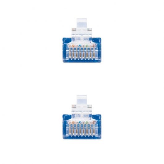 Nanocable Cable de Red RJ45 UTP Cat.6 25cm Azul