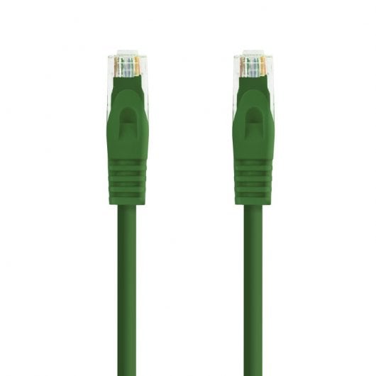 Nanocable Netzwerkkabel RJ45 UTP LSZH Cat.6A 25cm Grün