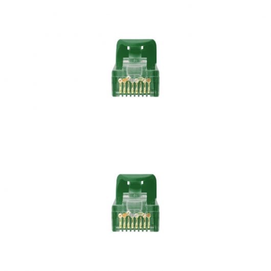 Nanocable Netzwerkkabel RJ45 UTP LSZH Cat.6A 25cm Grün