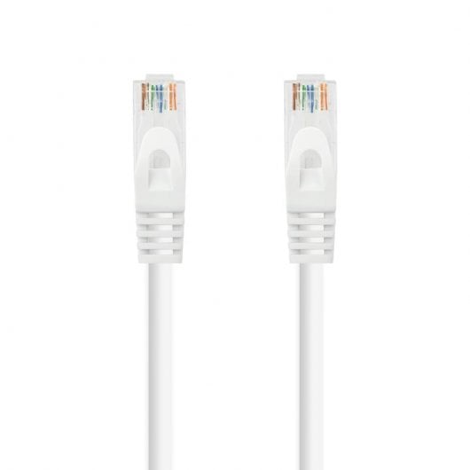 Nanocable Netzwerkkabel RJ45 UTP LSZH Cat.6A 25cm Weiß