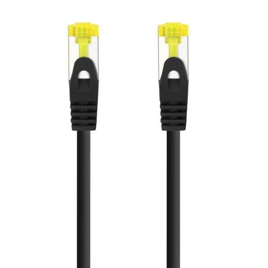 Nanocable Netzwerkkabel RJ45 SFTP LSZH Cat.6A 25cm Schwarz