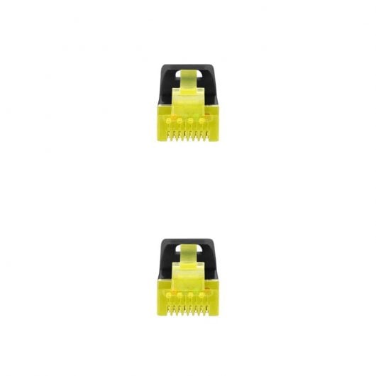 Nanocable Netzwerkkabel RJ45 SFTP LSZH Cat.6A 25cm Schwarz