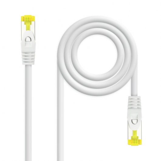 Nanocable Netzwerkkabel RJ45 SFTP LSZH Cat.6A 25cm Weiß