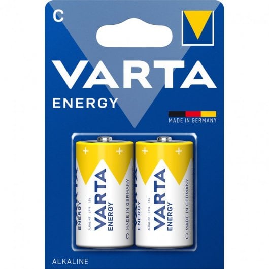 Varta Energy Pack 2 Alkaline-Batterien C LR14 1,5 V
