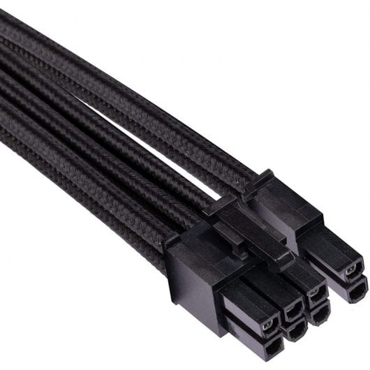 Câbles blindés Corsair PCIe 6+2 broches Type 4 Gen4 Premium blindés individuellement