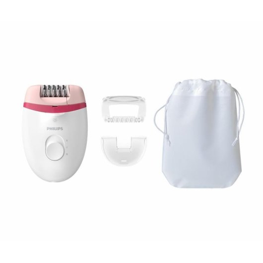 Depiladora Elétrica Philips Satinelle Essential BRE255/00 2 Velocidades Cabeça Lavável