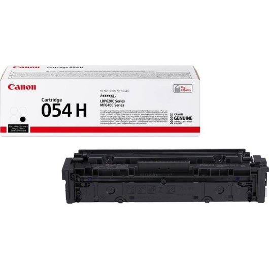 Cartucho Toner Canon 054H Negro Alto Rendimento