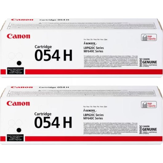 Cartucho Toner Canon 054H Negro Alto Rendimento