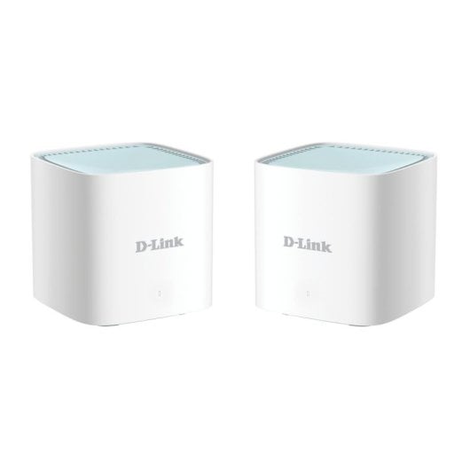WiFi Mesh D-Link 2 Nodi AX1500 370 m² con IA e controllo vocale