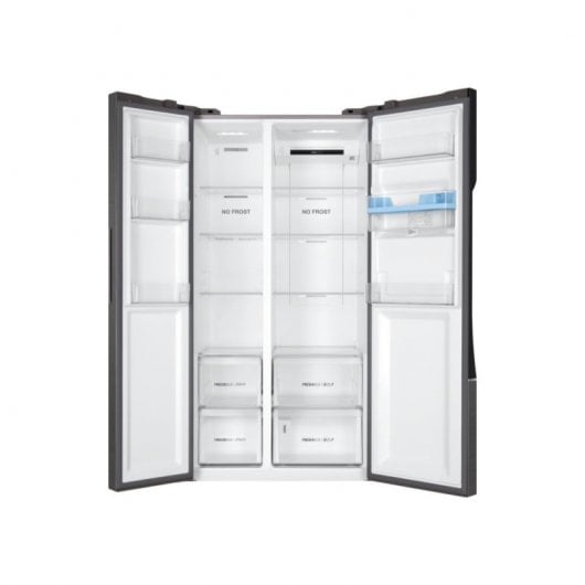 Haier HSR3918EWPG Frigorífico Americano E Inox