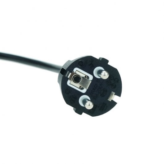 Cabo de energia elétrica IEC-60320 C13 inclinado para macho schuko 3 m