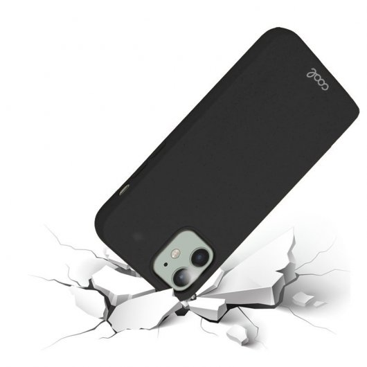 Cool Funda Eco Biodegradable para iPhone 12/12 Pro Negro