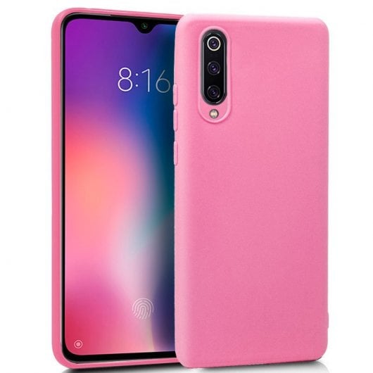 Cool Funda Silicona Rosa para Xiaomi Mi 9