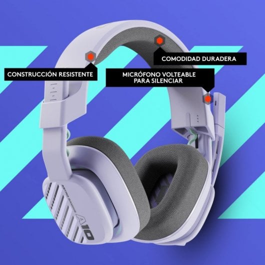 Astro A10 Gen 2 Auriculares Gaming para PlayStation/PC Lila