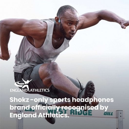 Casque de sport sans fil Shokz OpenRun Pro bleu