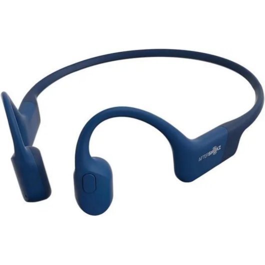 Auriculares Shokz OpenRun inalámbricos Bluetooth deportivos con cancelación de ruido y protección IP67 azul