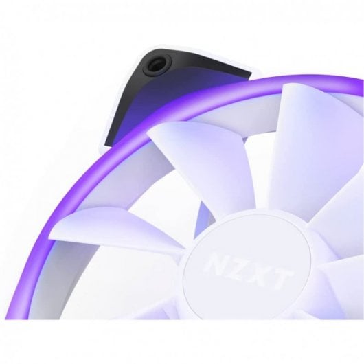 NZXT AER RGB 2 Ventilateurs LED PWM blancs 140 mm avec contrôleur d'éclairage