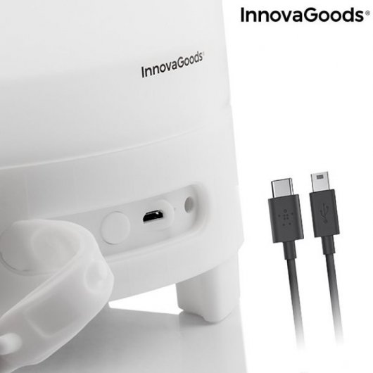 InnovaGoods Sonice Cubitera LED con Altavoz 5W