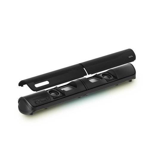 Barre de Sonido Energy Sistem ESG 4 Sonar 2.0 20W Bluetooth USB RGB Noire
