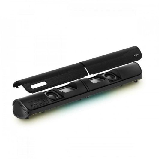 Barre de Sonido Energy Sistem ESG 4 Sonar 2.0 20W Bluetooth USB RGB Noire
