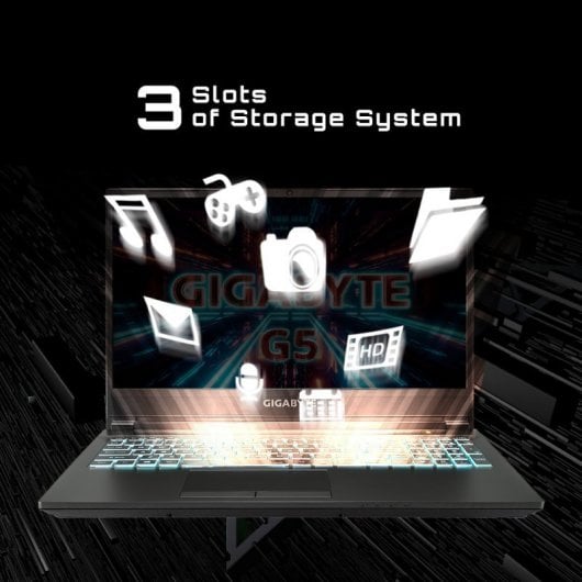 Gigabyte G5 KD-52ES123SD Intel Core i5-11400H/16GB/512GB SSD/RTX 3060/15.6"